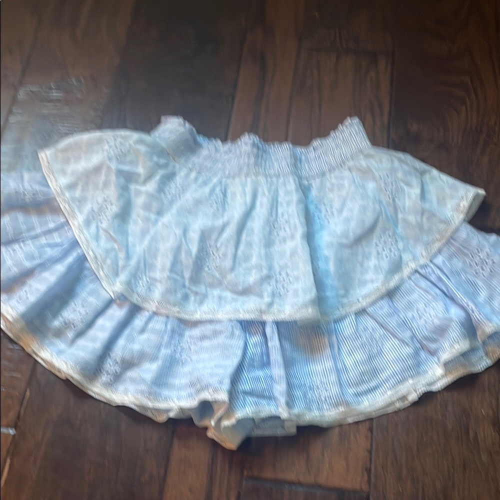 American Eagle Outfitters Blue High Low Skirt